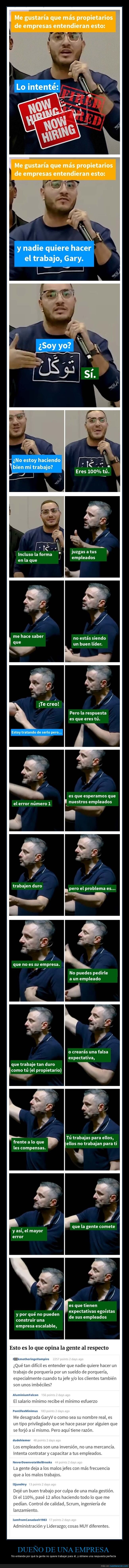 dueño,empresa,trabajadores