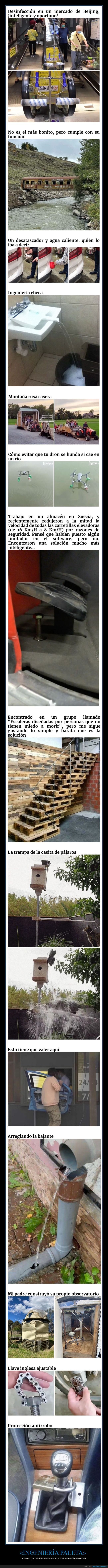 ingeniería paleta,soluciones,efectivas,chapuzas