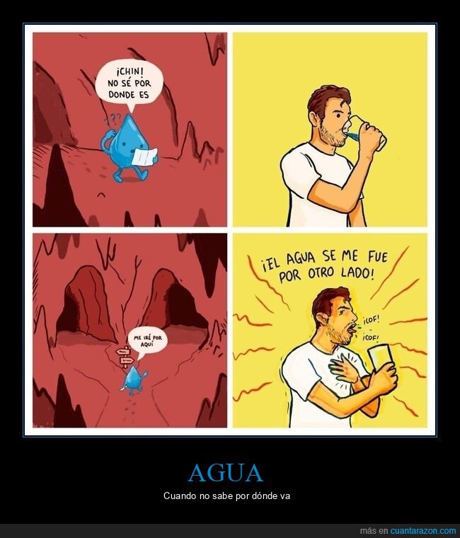 agua,atragantarse