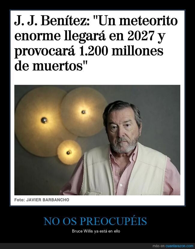 2027,j j benítez,meteorito