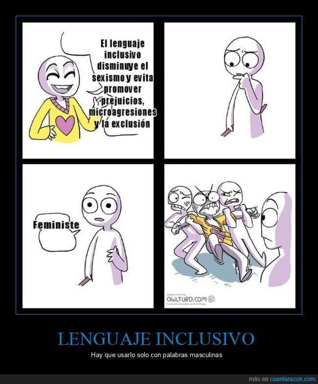 lenguaje inclusivo,feminismo