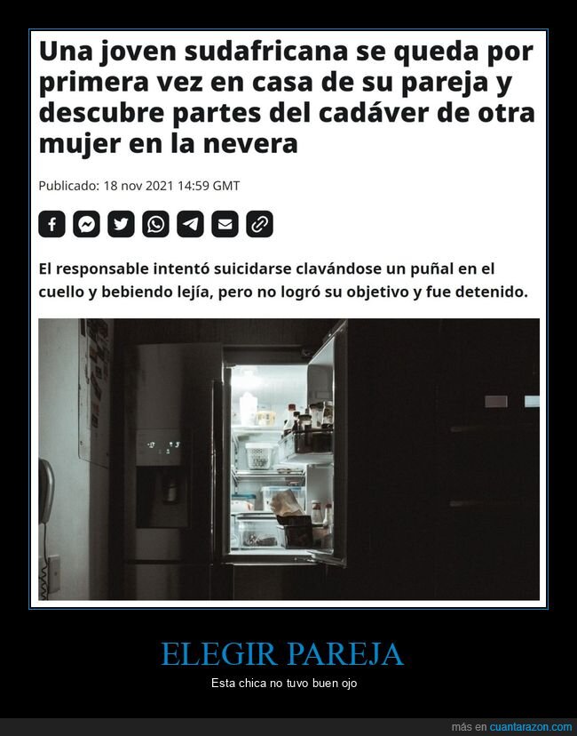 casa,pareja,cadáver,nevera