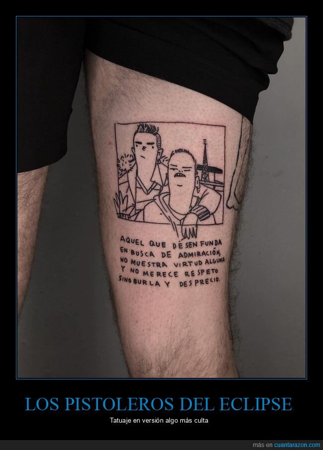 los pistoleros del eclipse,tatuaje,wtf