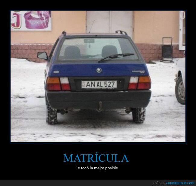 coches,matrícula,wtf