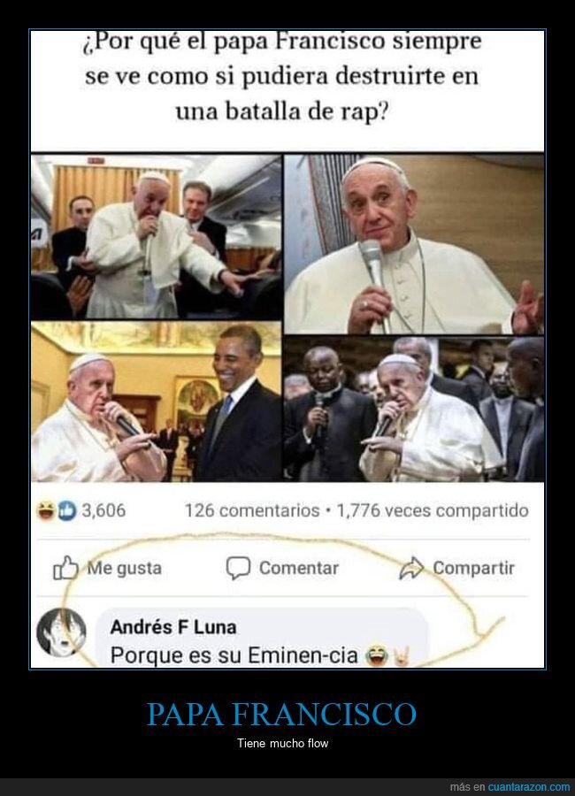 comentarios,papa,rap