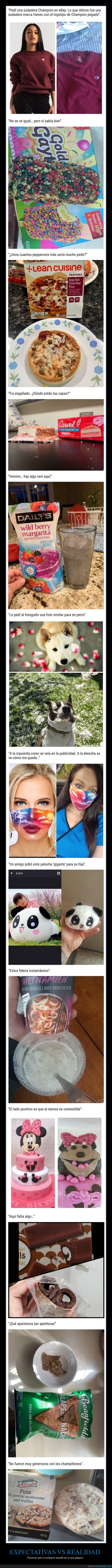 expectativas,realidad,fails