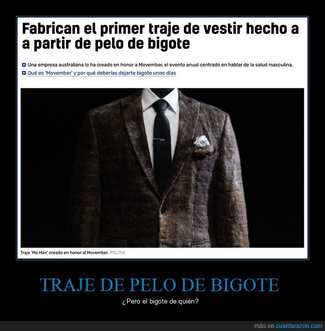 bigote,traje,wtf