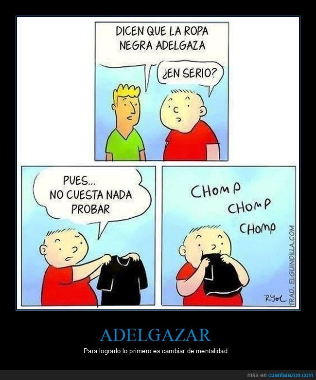 adelgazar,negra,ropa