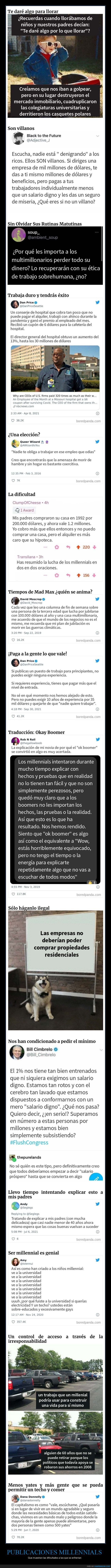 millennials,dificultades