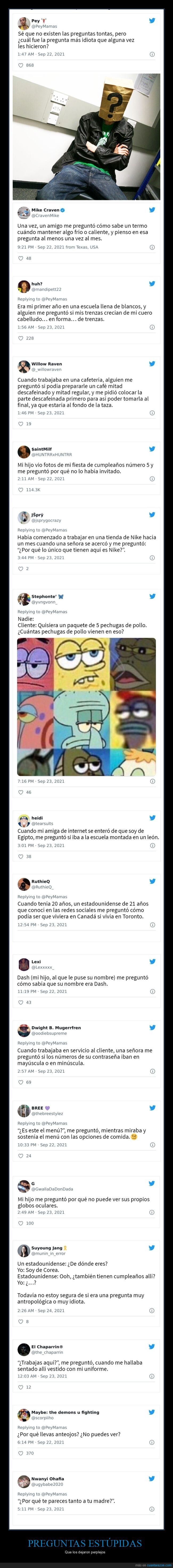 preguntas,estúpidas