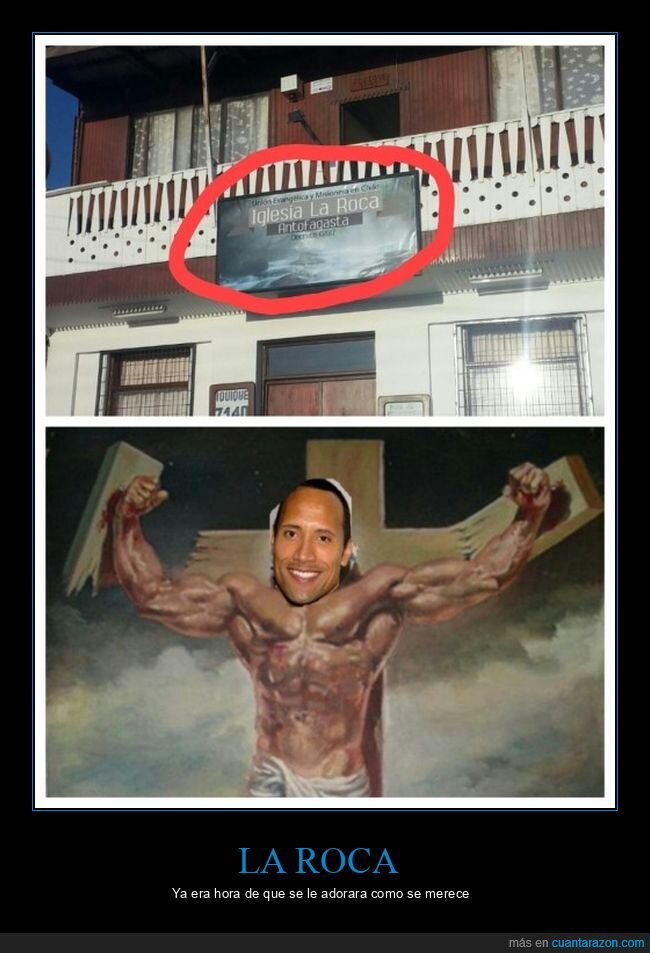 iglesia,la roca,the rock