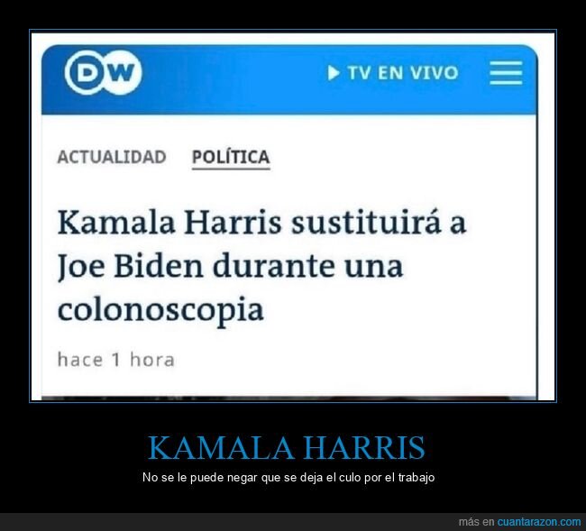 biden,colonoscopia,kamala harris,políticos,sustituir,wtf