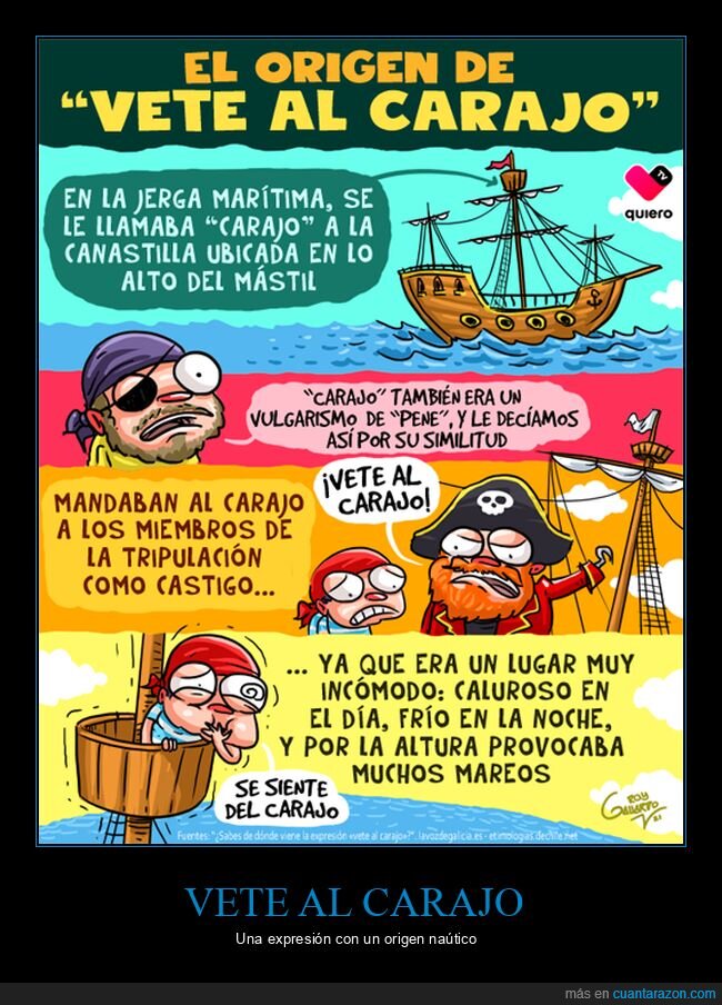 vete al carajo,origen,expresión