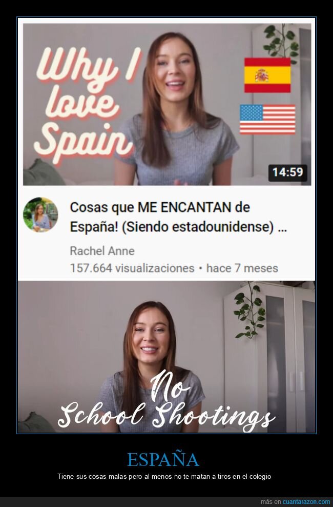 gustar,españa,eeuu,tiroteos,colegios