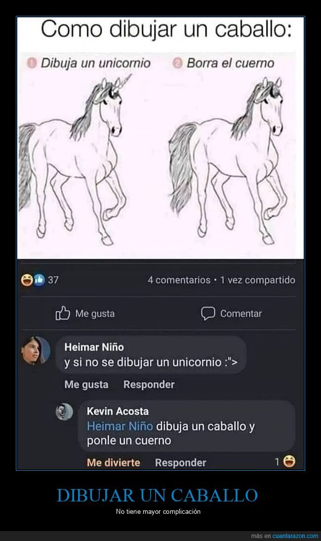 dibujar,caballo,unicornio