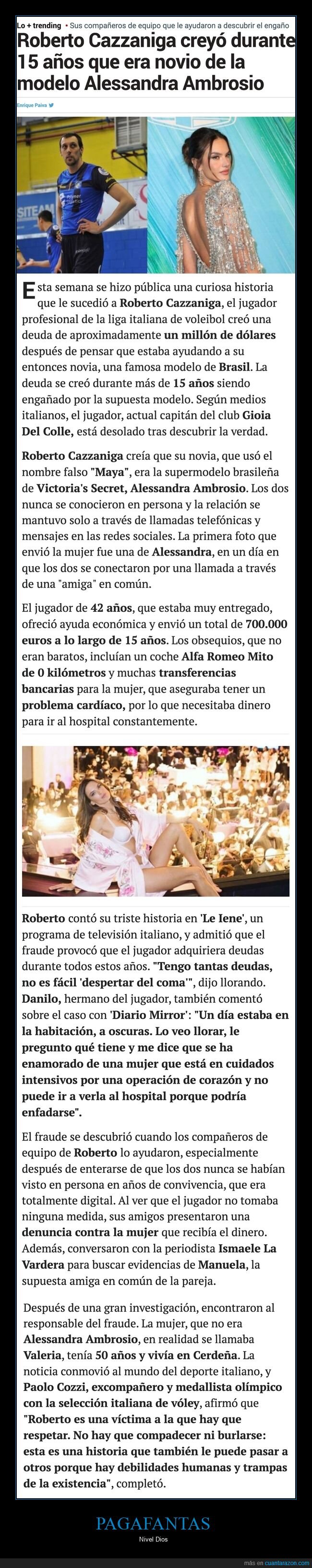 alessandra ambrosio,estafa,roberto cazzaniga,wtf