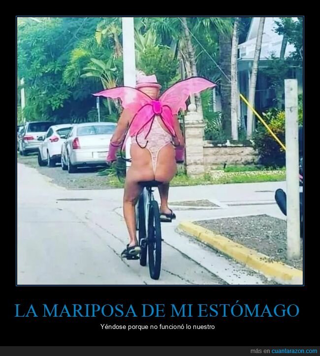 bicicleta,mariposa,wtf