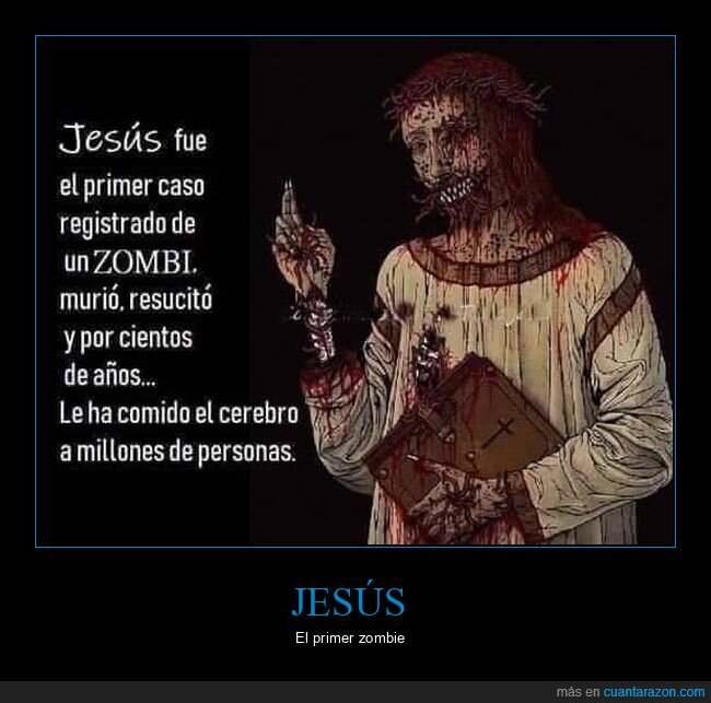 jesús,zombie