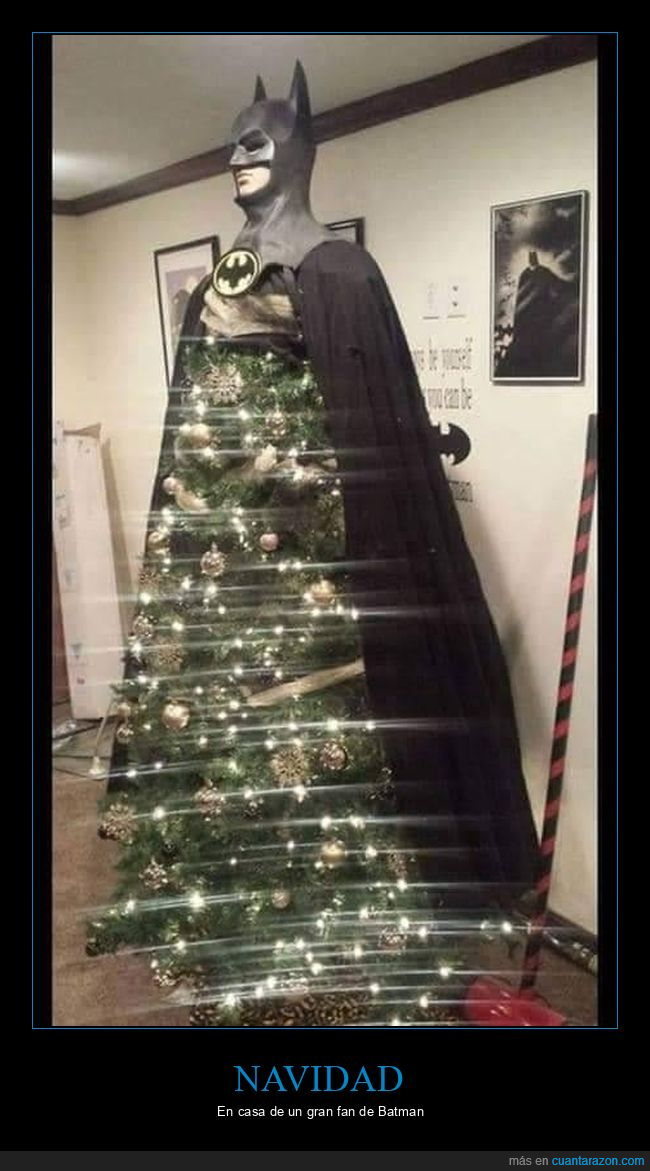 árbol de navidad,batman