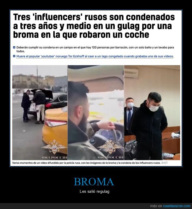 condenados,gulag,influencers