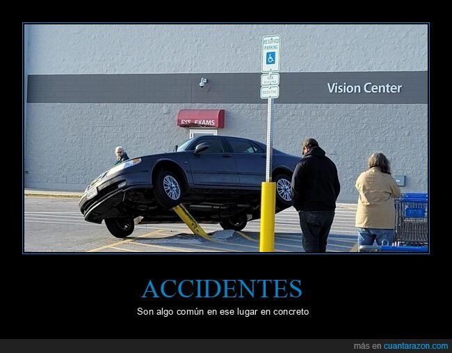 centro de visión,coches,fails