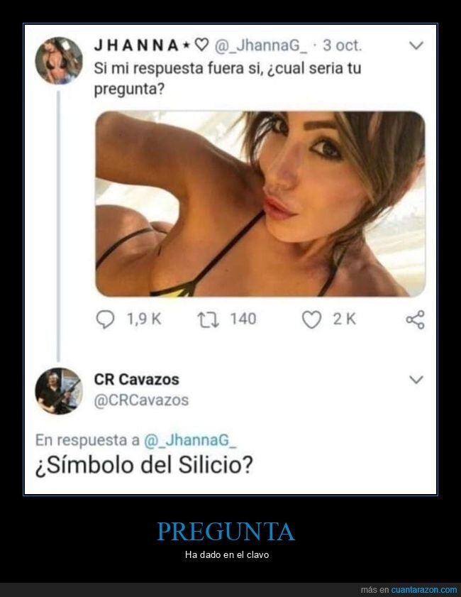 pregunta,respuesta,sí,silicio