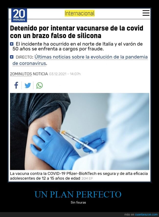 vacunarse,brazo,falso,silicona,fails,antivacunas