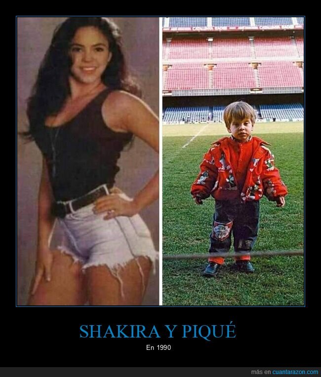 shakira,piqué,1990