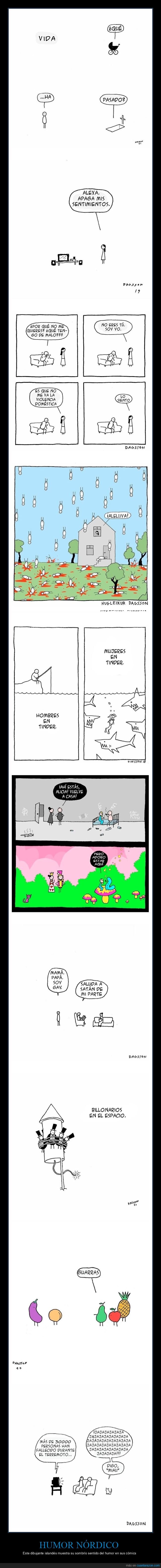 cómics,humor nórdico