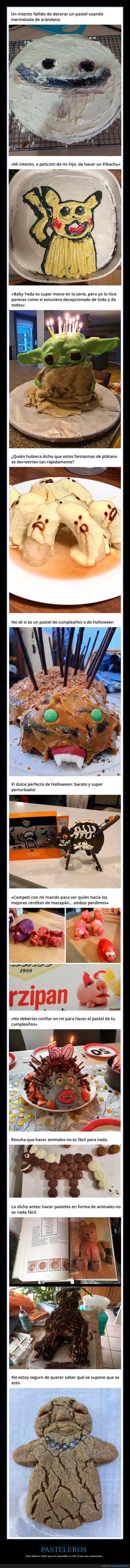 pasteleros,fails