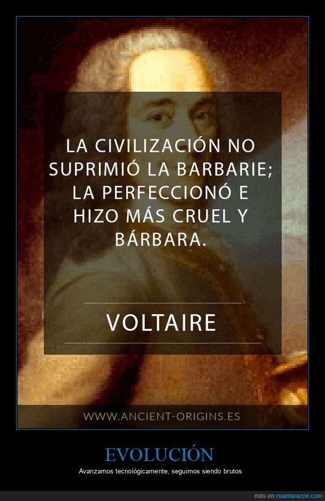 voltaire,civilización,barbarie