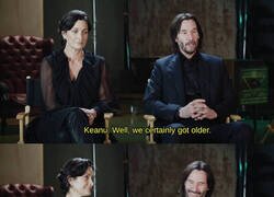 Enlace a El tiempo pasa por todos excepto Keanu Reeves