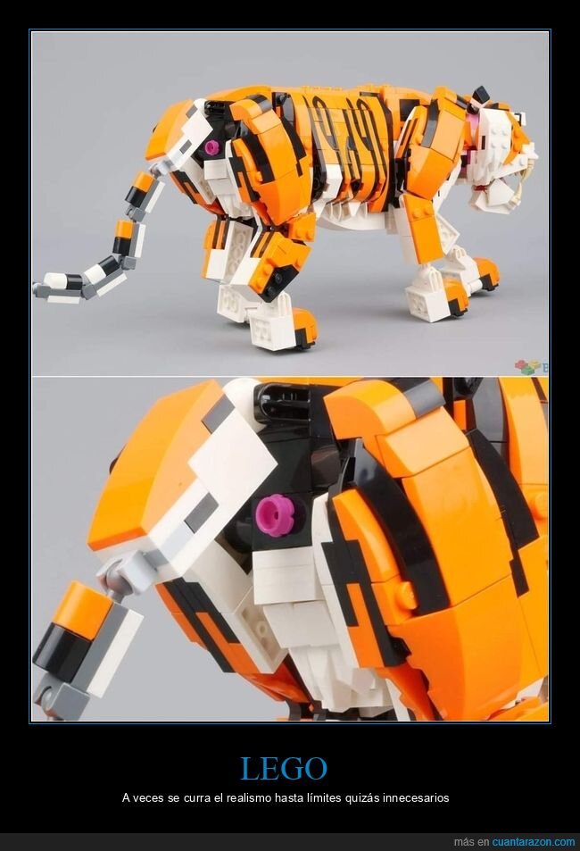 lego,tigre,detalle,wtf