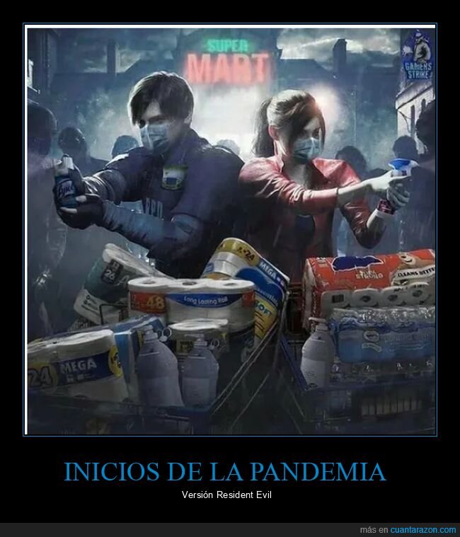 pandemia,inicio,resident evil
