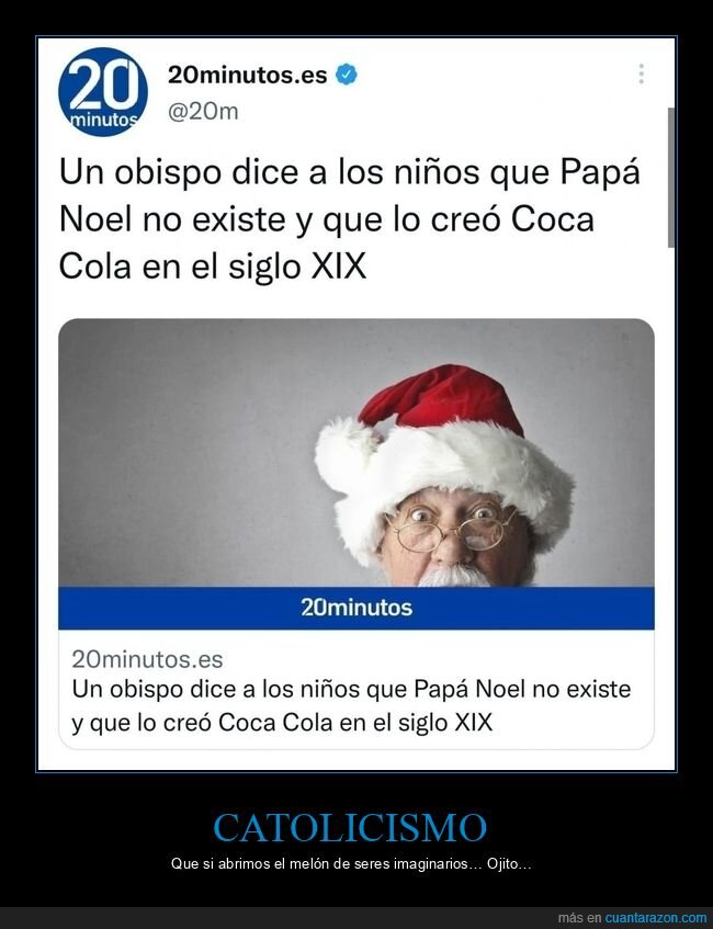 obispo,papá noel,existir