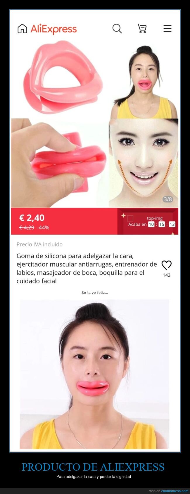 aliexpress,adelgazar,cara