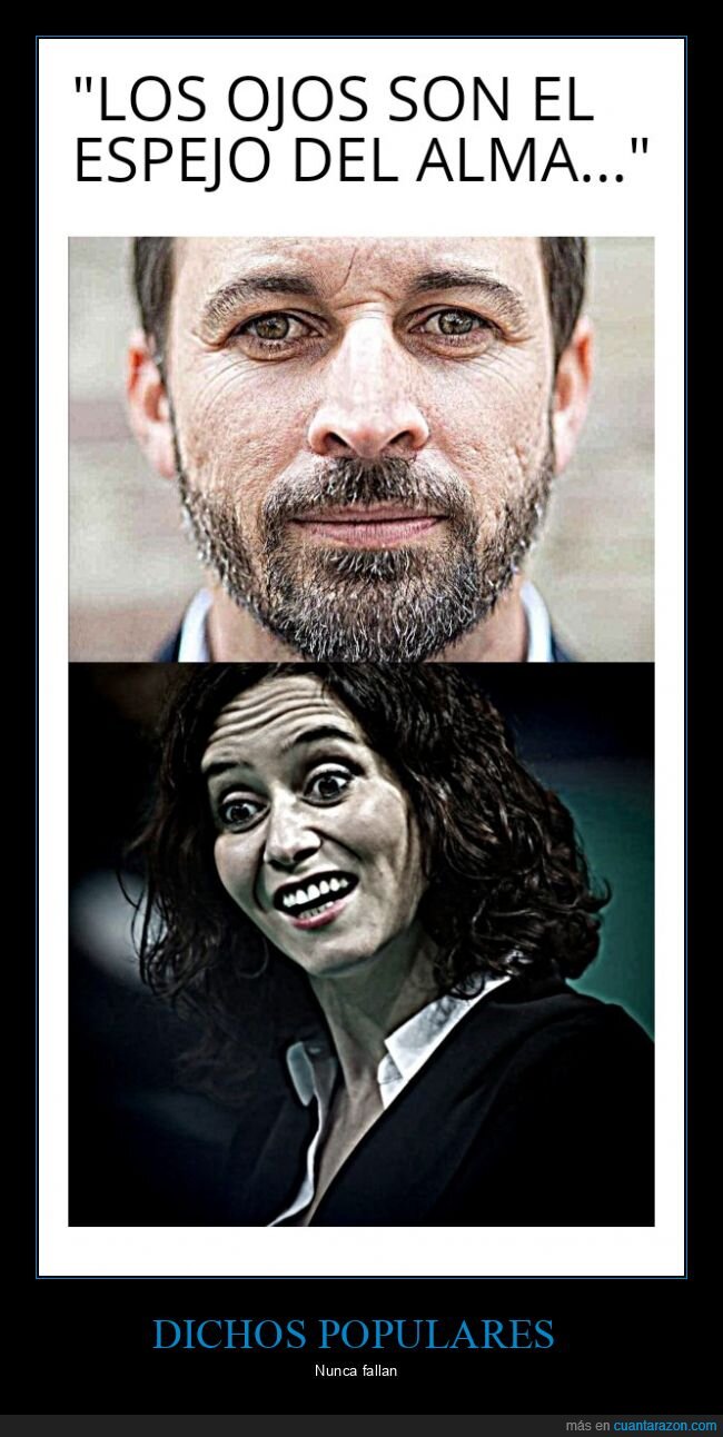 ojos,ayuso,abascal,políticos