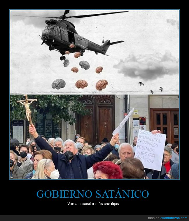 carteles,cruz,gobierno,personajes,satánico,wtf