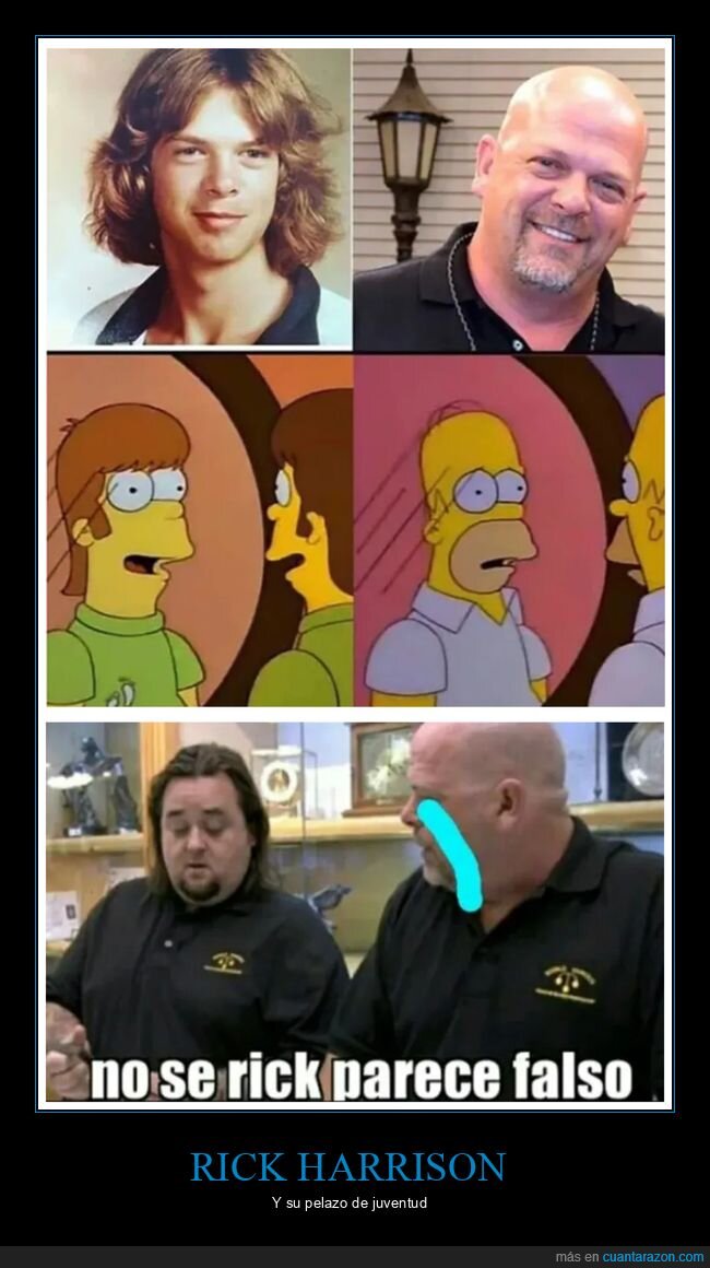 antes,después,la casa de empeños,pelo,rick