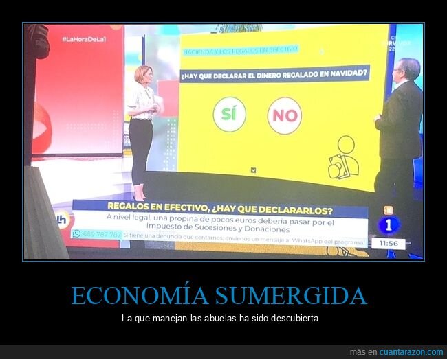 declarar,dinero,regalado,navidad