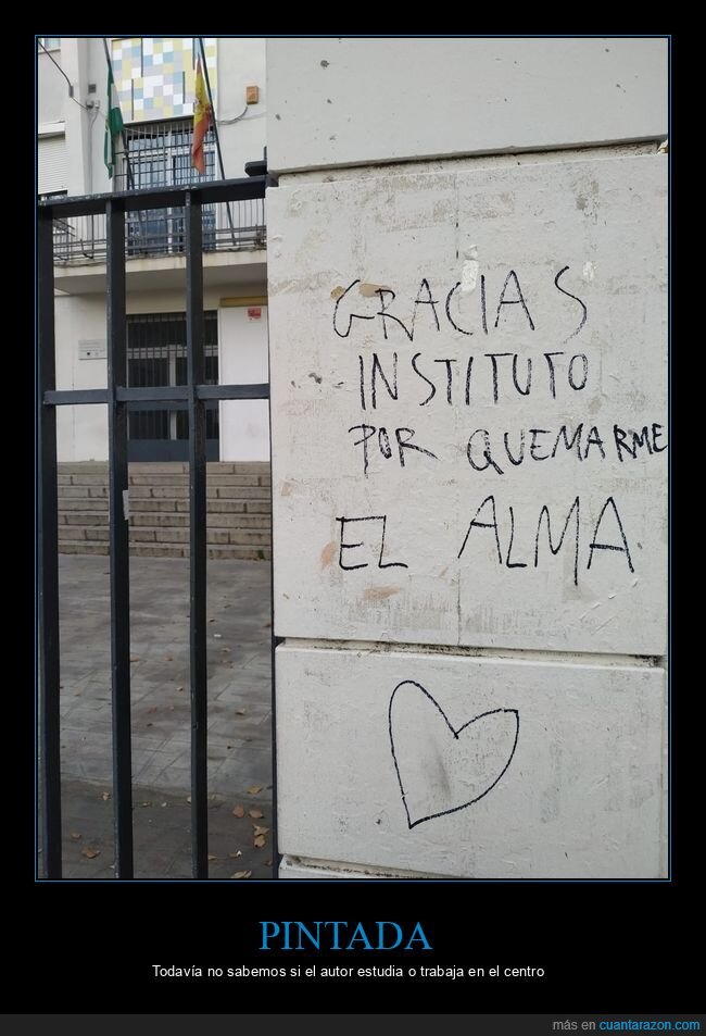 pintada,instituto,quemar,alma