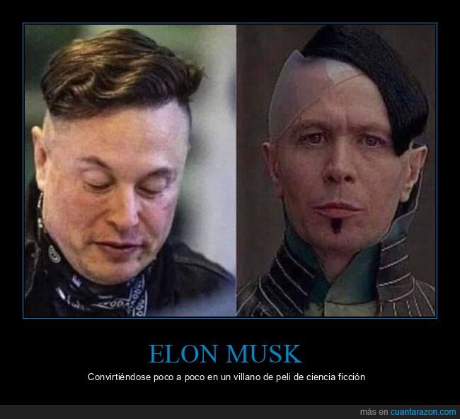 elon musk,el quinto elemento,zorg,parecidos