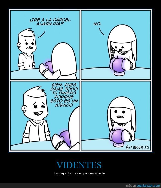 vidente,cárcel,atraco