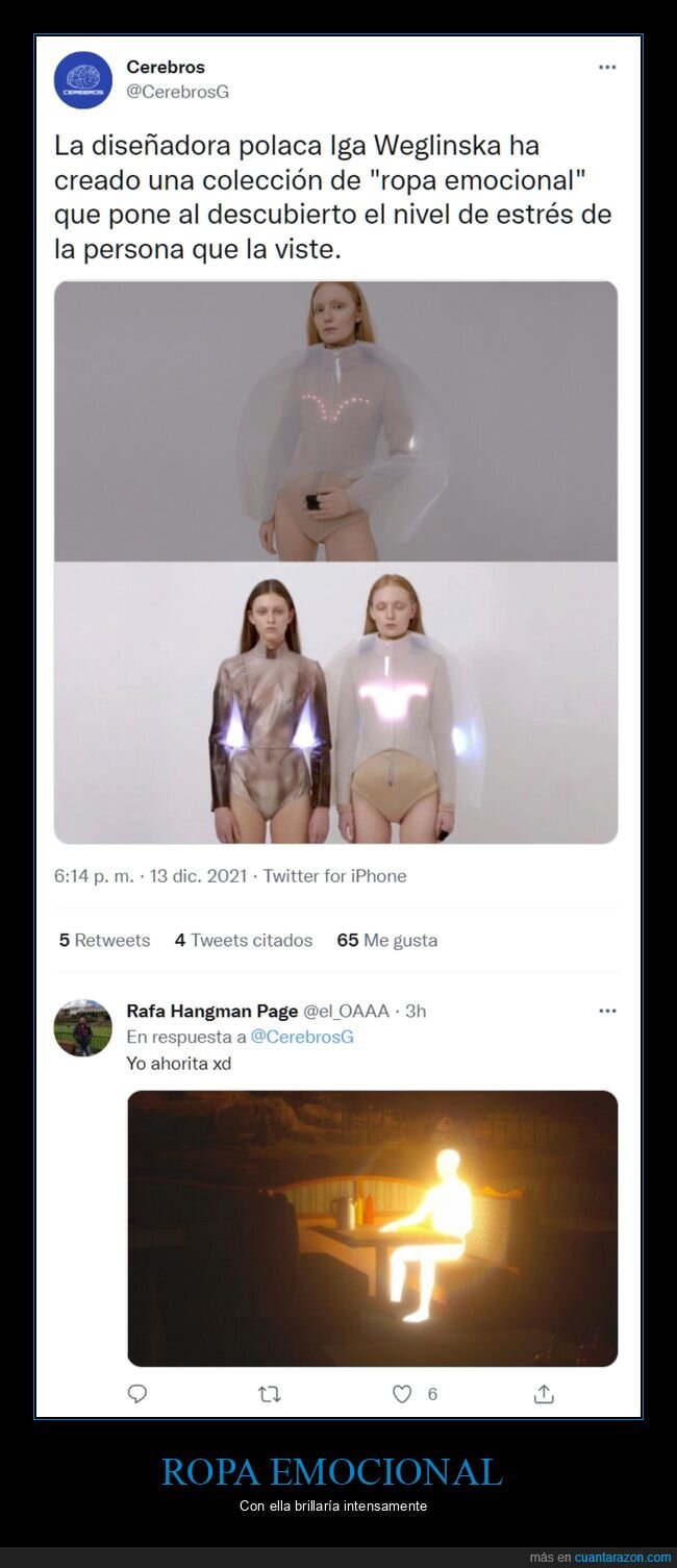 ropa emocional,estrés