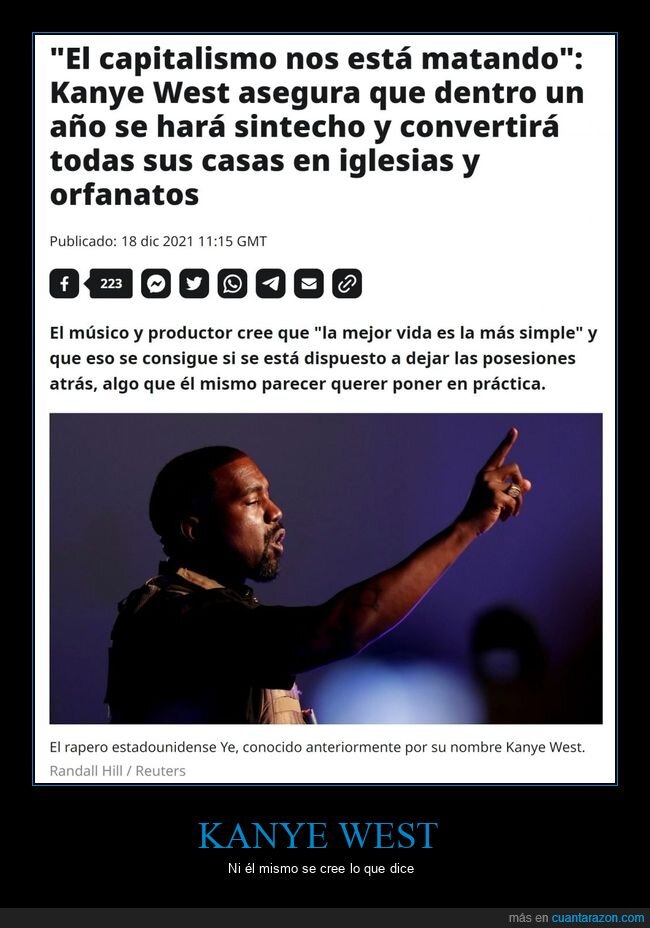 kanye west,capitalismo,sintecho