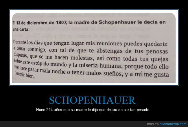 madre,schopenhauer