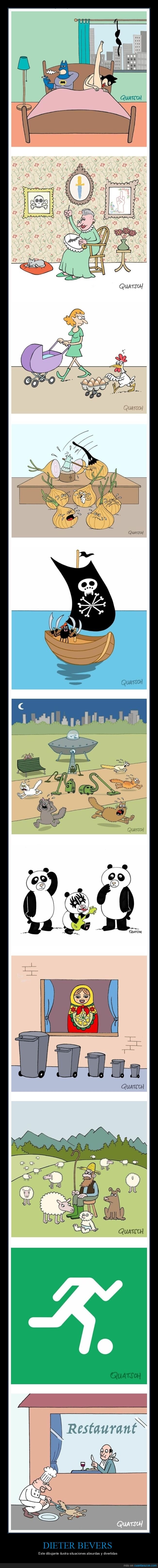 dieter bevers,viñetas