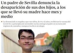 Enlace a Madre antivacunas a la fuga