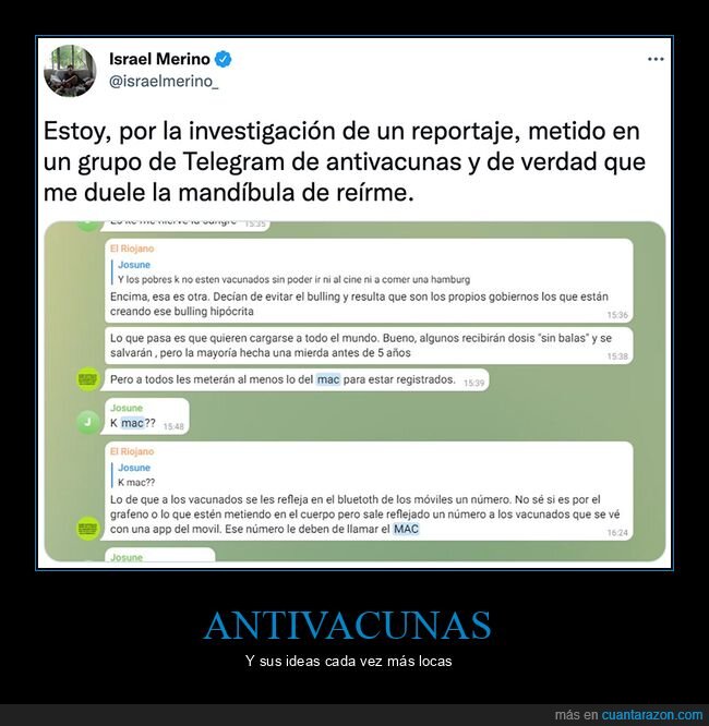 antivacunas,bluetooth,mac,telegram