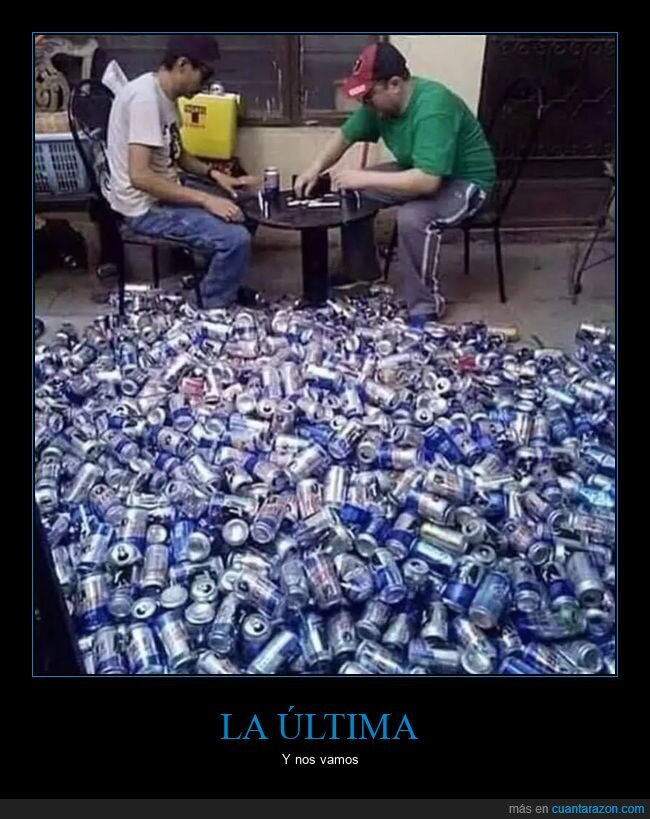 cervezas,latas,wtf